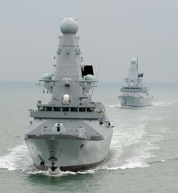 BAE Naval Surface Ships Weapon Communications Systems Fibre Optic Installations